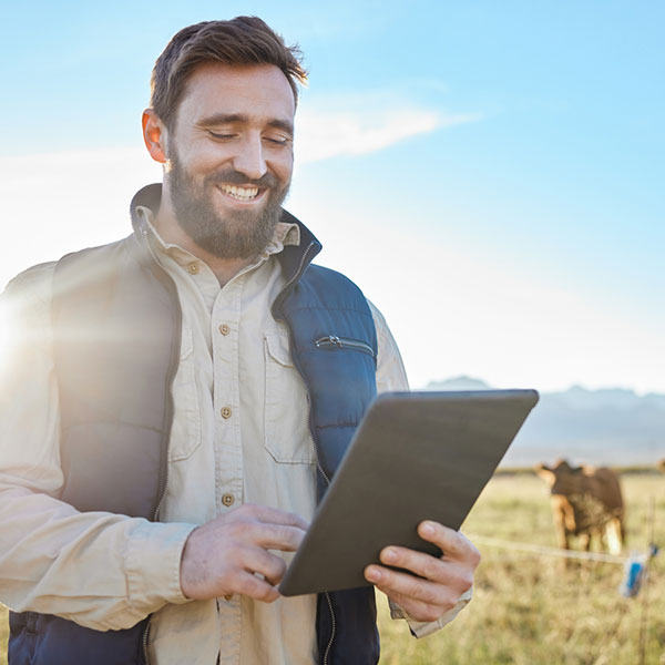 farmer giving testimonial